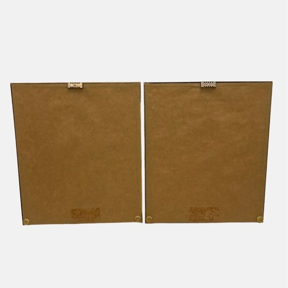 Pair of Bali Framed & Matted Prints River Scene Balinese Women Working 9" x 7.5" - Picture 2 of 6